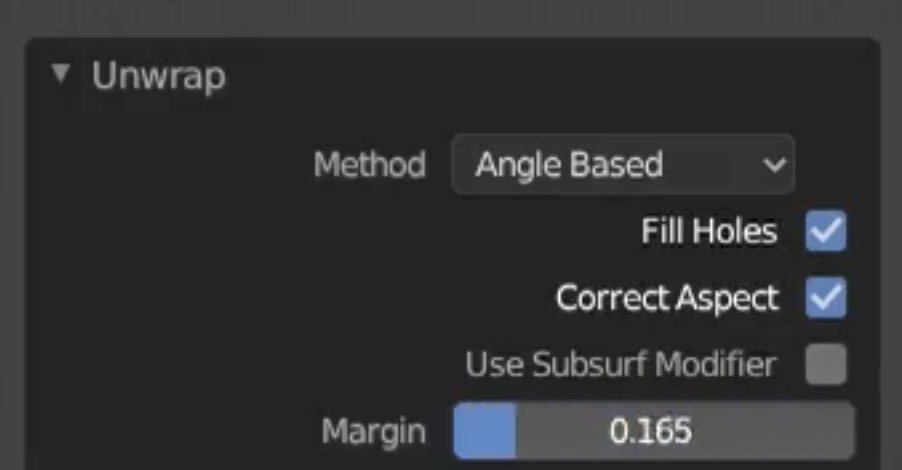 UV Unwrapping